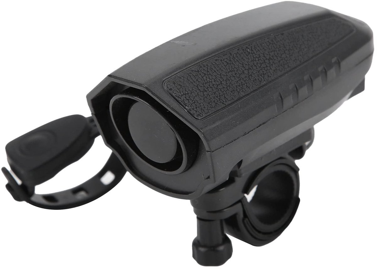 SPHProducts - Elektrische Fietsbel - Handvat Alarm met 110 dB Geluid - Modern Zwart - Veiligheidsfunctie - Duidelijke Waarschuwing - Geschikt voor Fiet...