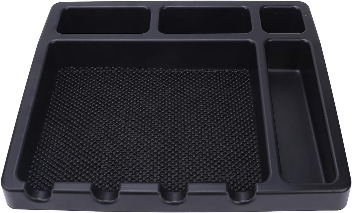 Clipper Organizer - Barber Tray - Haargereedschap Ordenen - 4 Groeven - 41 x 33 cm - Zwart
