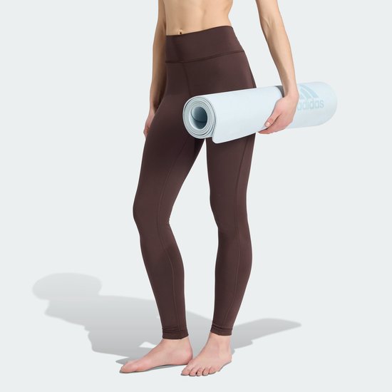 Adidas Performance All Me Essentials Lange Legging - Dames - Bruin van Adidas — afbeelding 2