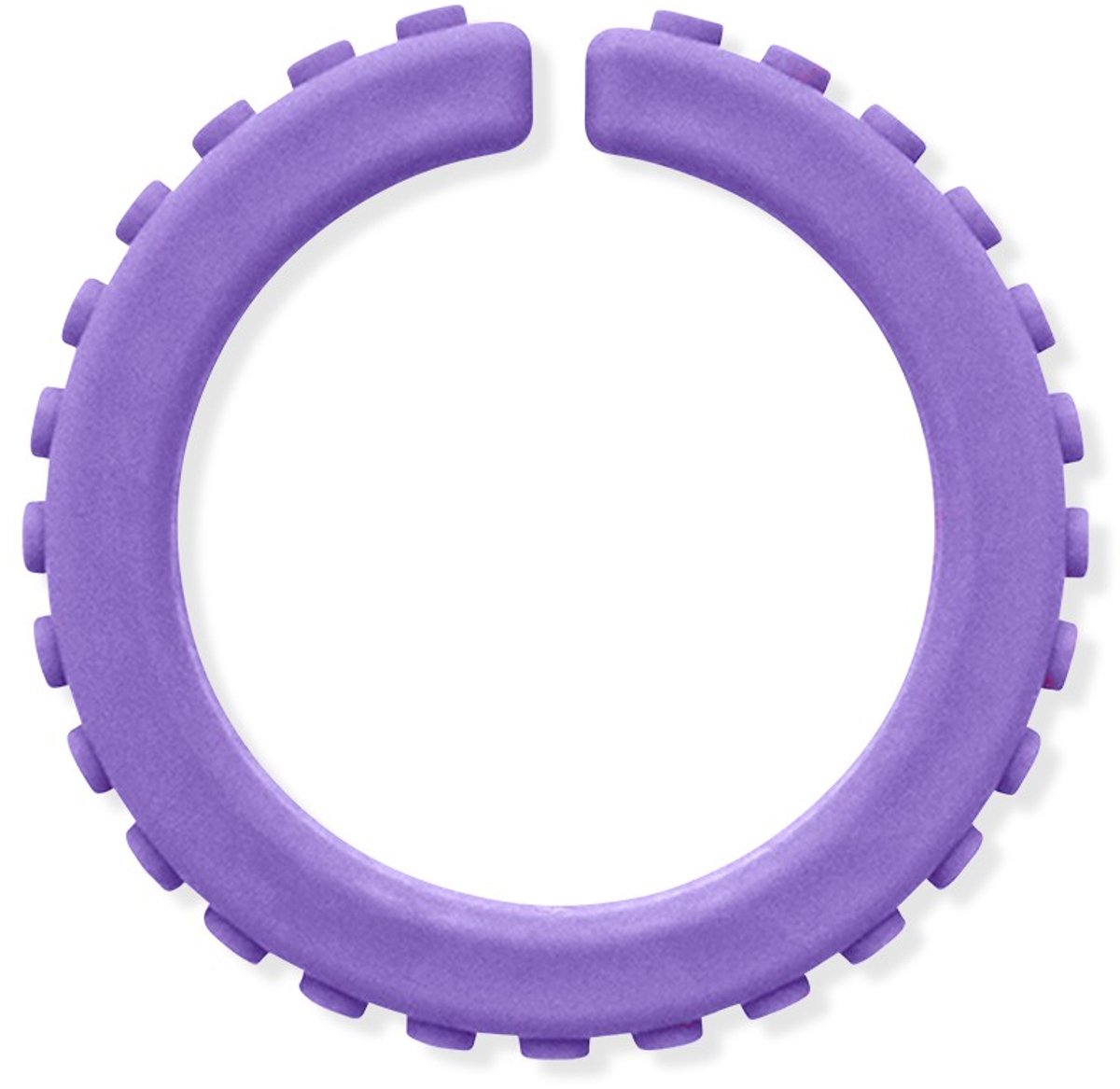 ARK Therapeutic kauw armband sensorisch speelgoed lavendel XXT groot.
