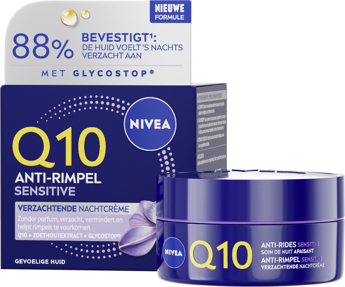 Nivea Q10 Power Anti-Rimpel + Verzachtende Nachtcrème 50ML