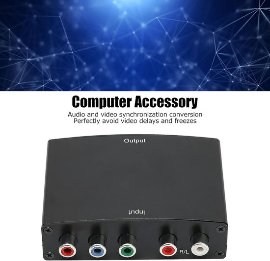 YPbPr naar HDMI Converter - Component naar HDMI Adapter - Oude apparaten aansluiten - 1080p Resolutie — afbeelding 5