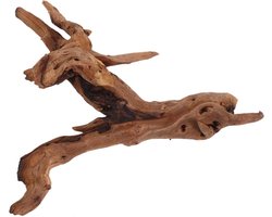 Aquarium Hout Decoratie - Drijfhout Aquarium - Aquarium Inrichten - Natuurlijke Vormen - 25x15x12cm - Natuurlijk