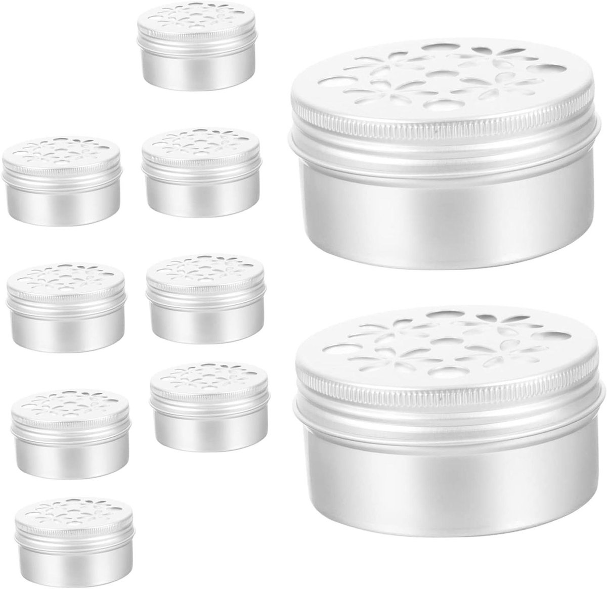 Hondengeur Trainingsset - Geurpotjes Honden - Honden Trainen - Aluminium Materiaal - 80 ml - Zilverkleurig