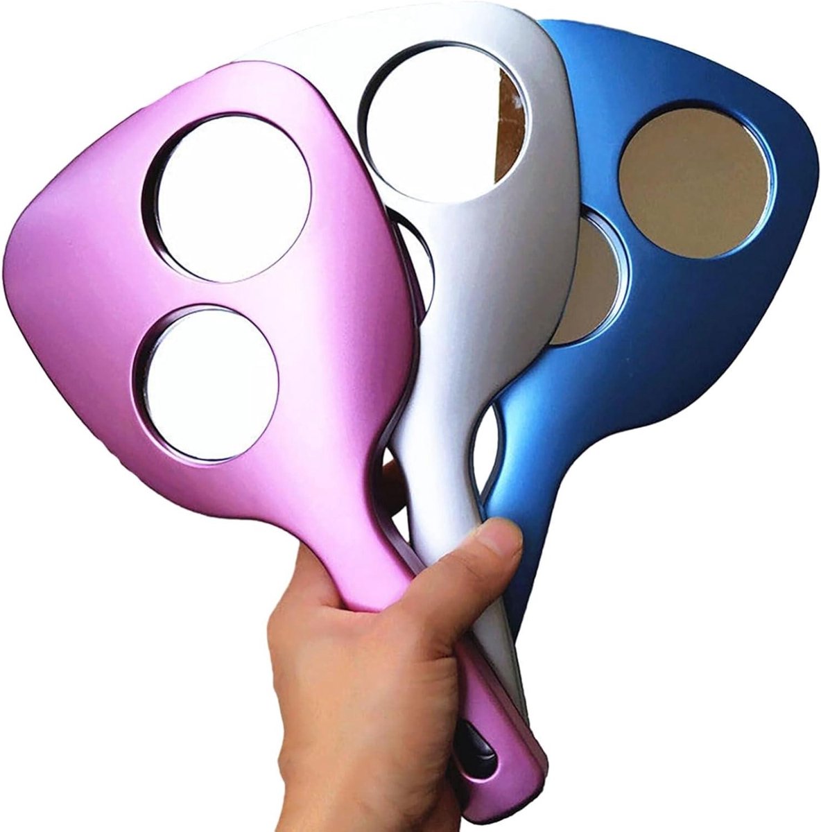Handspiegel Set - Vergrotende Spiegel - Make-up Aanbrengen - 3x en 5x Vergroting - 5x5 1/2 inch - Niet gespecificeerd