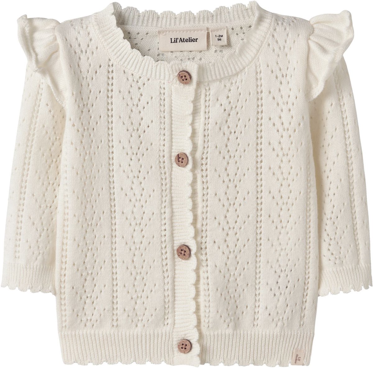 Lil' Atelier Baby Vest gebreid
