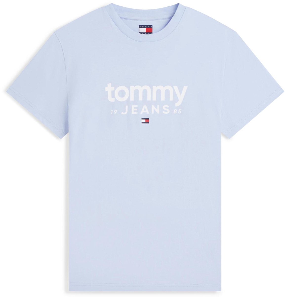 Tommy Jeans T-shirt Tjm Slim Graphic Tee Dm0dm22376 C5r Moonlight Iris Mannen Blauw