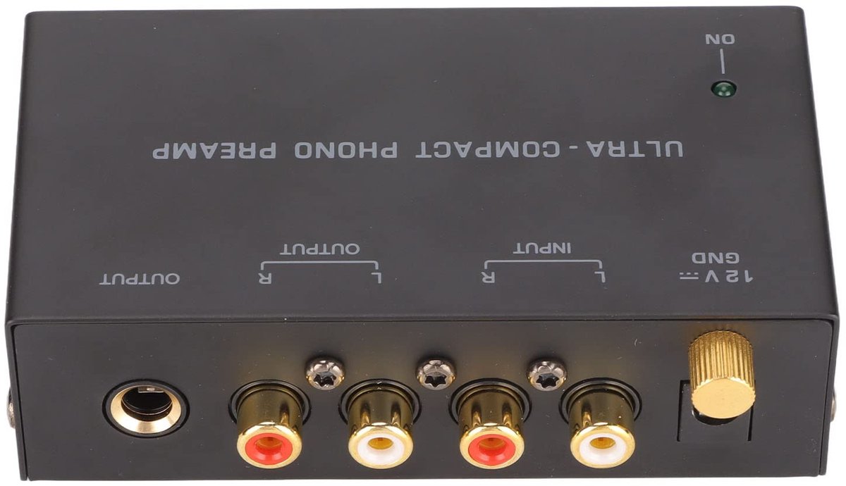 aladdien - Platenspeler - Portable phono turntable - Lage geluidsoverlast - Met DC 12V adapter - Voor muziekliefhebbers - Geschikt voor vinyl - Comp...