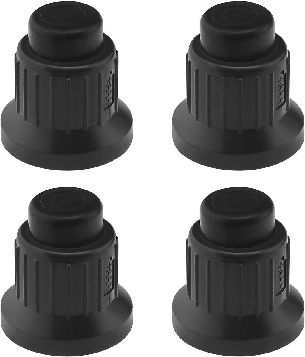 aladdien - AAA Batterij Drukknop - Elektronische Ontsteking - Voor Gas Vuurkorf - BBQ Grill - Push Button Schakelaar - Geschikt voor Buiten - 4 Stuks