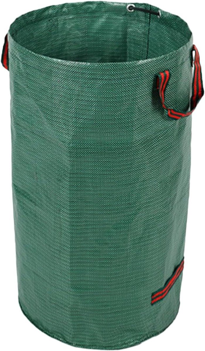 Herbruikbare Tuinafvalzakken - Bladzakken Tuinbak - Buitenopruiming Tuinafval - Scheurbestendige Zware Stof - 100 cm Hoog - Groen