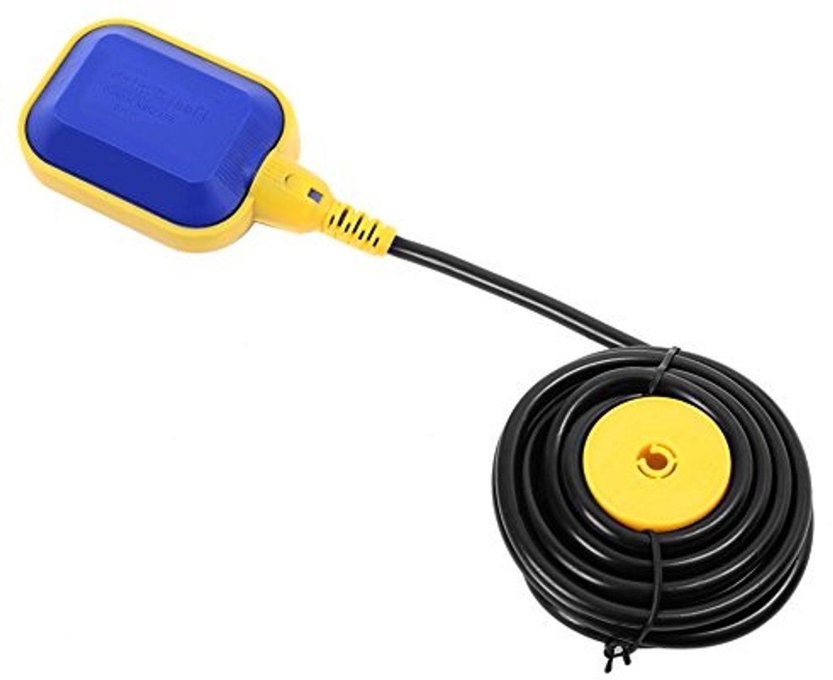 aladdien - Water Niveau Controller - Float Switch 250V - 10M Kabel - Pompen - Waterpeil - Betrouwbaar - Voor diverse toepassingen - Geschikt voor hu...