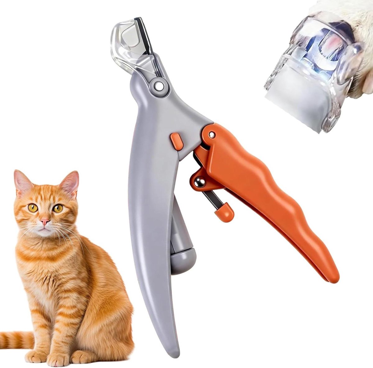 Nagelknipper Huisdieren - Huisdier Trimmer - Poot Verzorging - Met LED Licht - 15 x 10 x 3 cm - null
