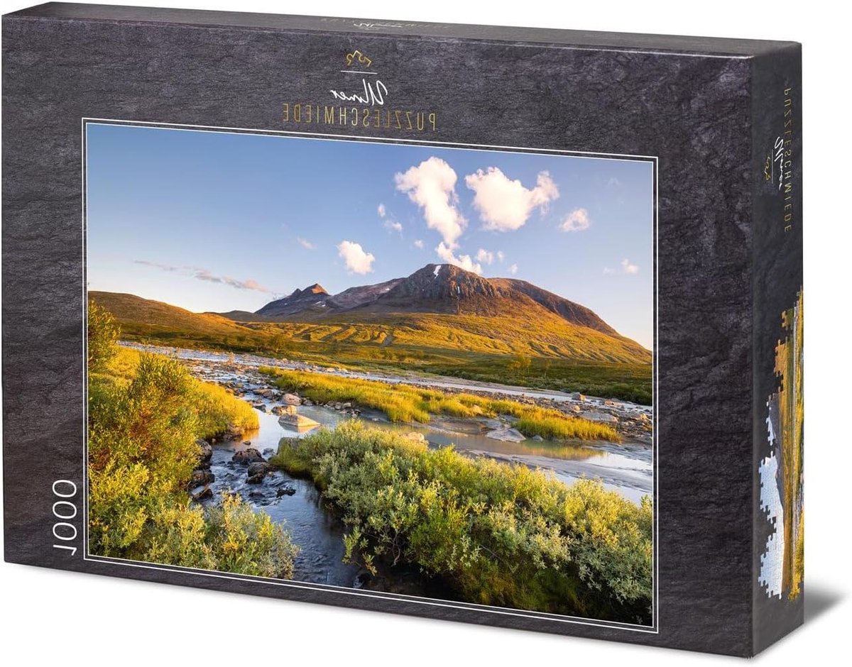 Legpuzzel 1000 stukjes - Puzzel volwassenen - Ontspannen tijdverdrijf - Stansvormen in horlogemakerskwaliteit - 68 x 48 cm - Natuurlijke kleuren