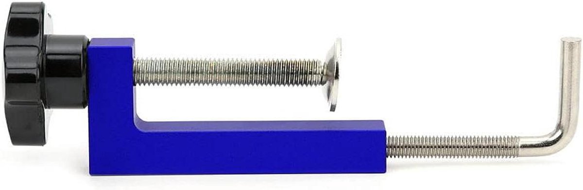 Slijtvaste Houtbewerkingsklem - G-klem Antislip - Hoge hardheid - Timmerwerk - Blauw