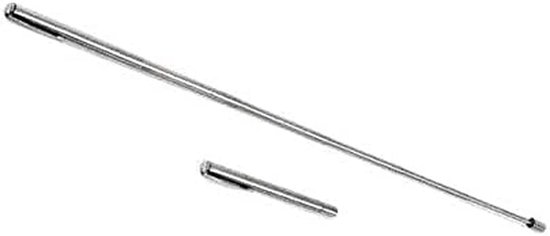 Aanwijsstok Uitschuifbaar - Presentatie Pen - Lesgeven Presenteren - Antislip Handgreep - 50cm Uitschuifbaar - Zilver — afbeelding 2