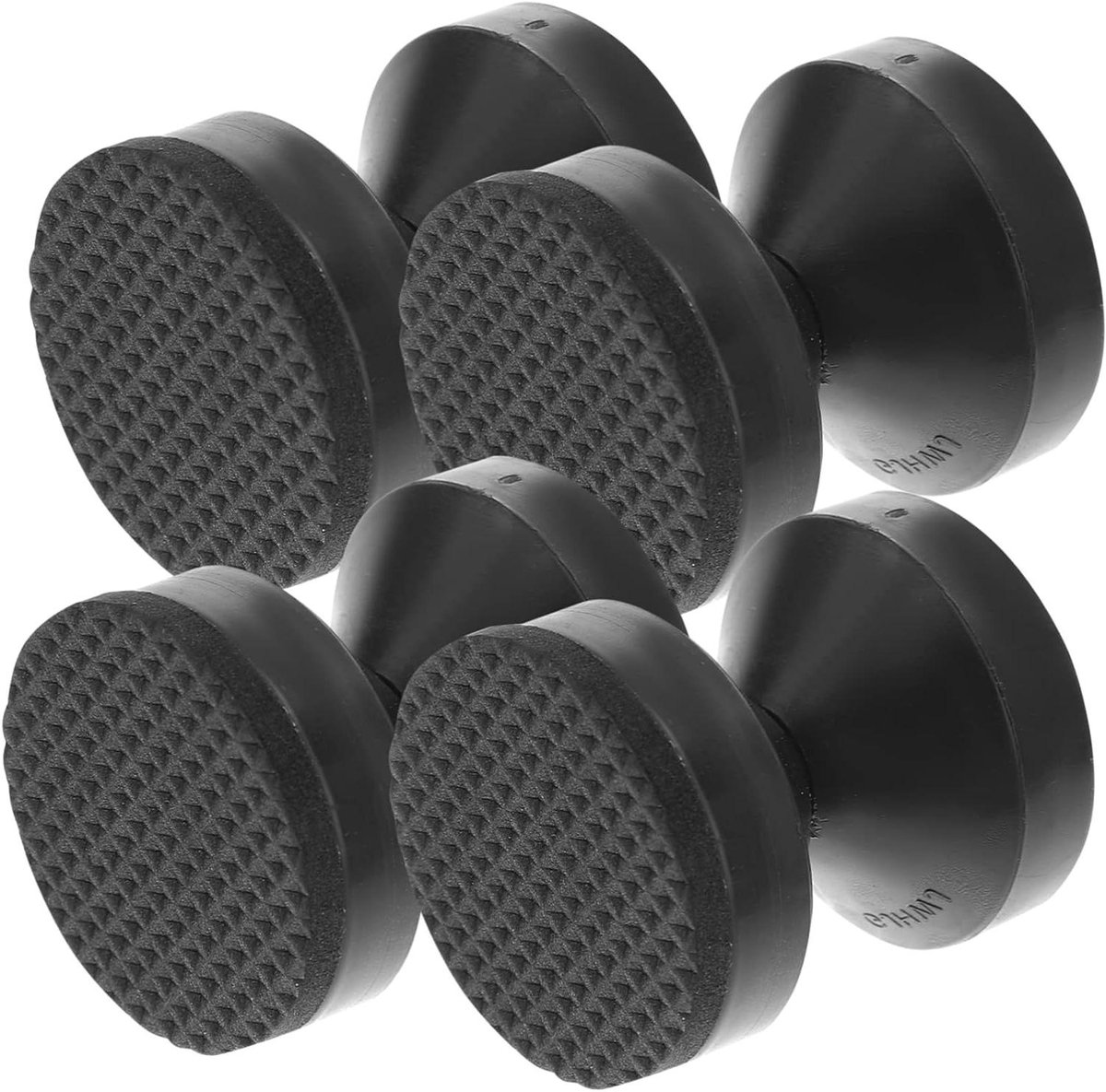 Verstelbare Bedstoppers - Hoofdeinde Steun - Geluidsarme Slaap - Verstelbare Hoogte - 4.5X4CM - Zwart