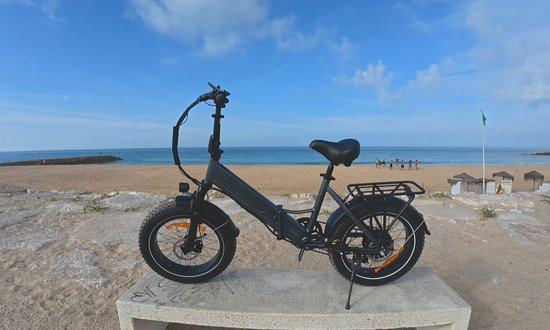 SAMEBIKE LOTDM200-II Elektrische Fatbike - 20*4 Inch - 48V 13Ah - 90KM Bereik - NFC LCD Display - 250W Motor - Dubbel Vouwbaar - Zwart van Merkloos — afbeelding 4