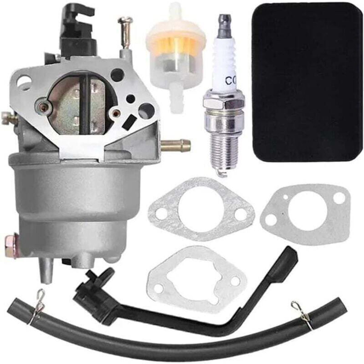 Dit is een carburateur geschikt geschikt voor GP5000, GP5500, XU en GP6500 motoren, modelnummer 0J58620157, geschikt geschikt voor vermogensbereiken van 5 kW, 5,5 kW en 6,5 kW en een cilinderinhoud van 389 cc.