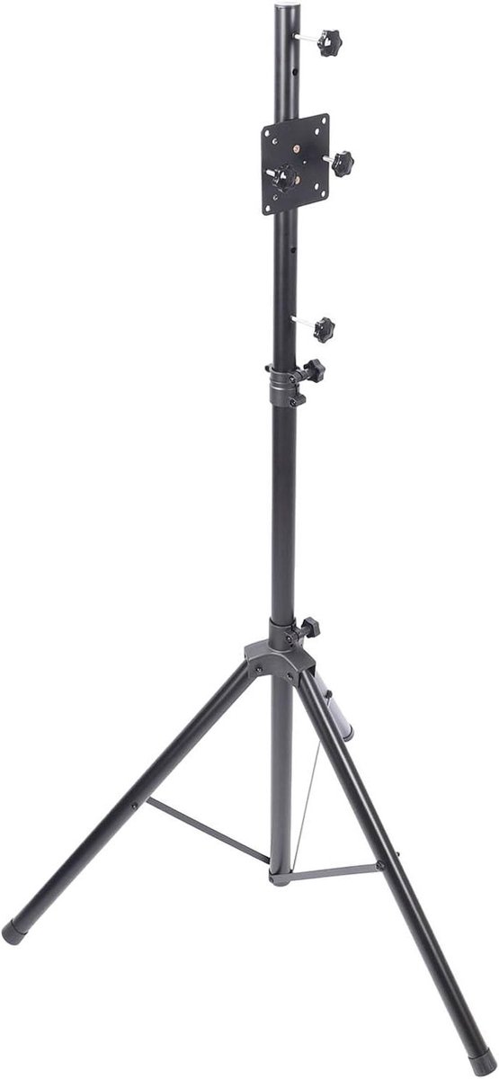 Dartbord Statief - Darthouder Draagbaar - Dartspel Spelen - Stabiele Driepootbasis - Max 200 cm Hoogte - Zwart