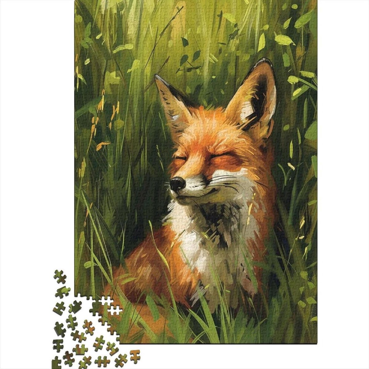 Puzzel voor volwassenen - Legpuzzel Jigsaw - Ontspanning thuis - Unieke stukjes - 75 x 50 cm - Stijl 1