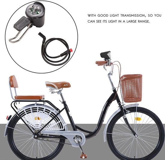 VHV - E-bike koplamp - LED voorlicht voor elektrische fiets - fiets koplamp 6V-60V waterbestendig - voor e-bike, e-step en scooter van Vhv — afbeelding 5
