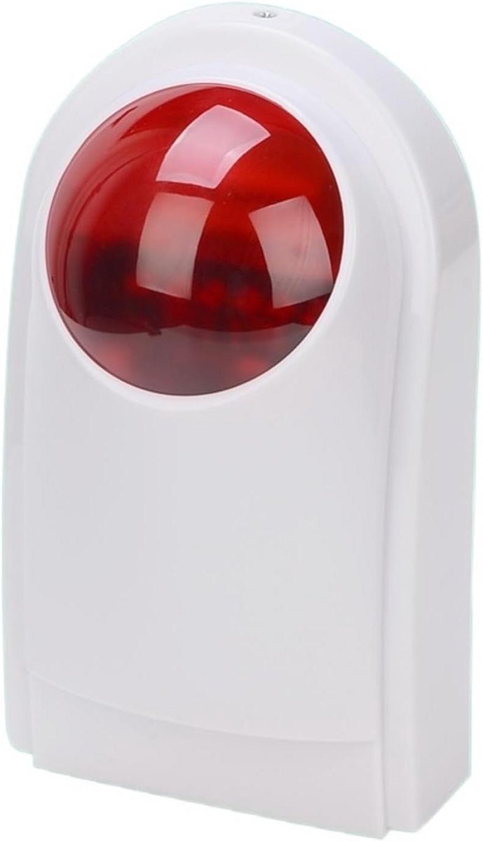 Smart Home Alarmsysteem - Inbraakalarm GSM Wifi - Woning Beveiligen - Geïntegreerde IP Camera - 10x10x10 mm - Wit