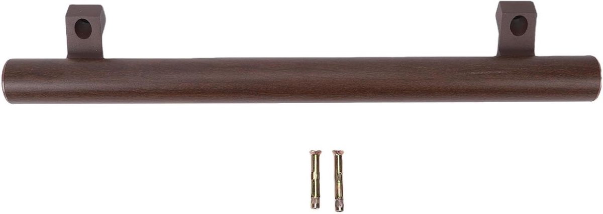 Veiligheidshandgreep - Badkamersteun - Badkamer Veiligheid - Getextureerd Grip Oppervlak - 48 cm - Walnootkleur