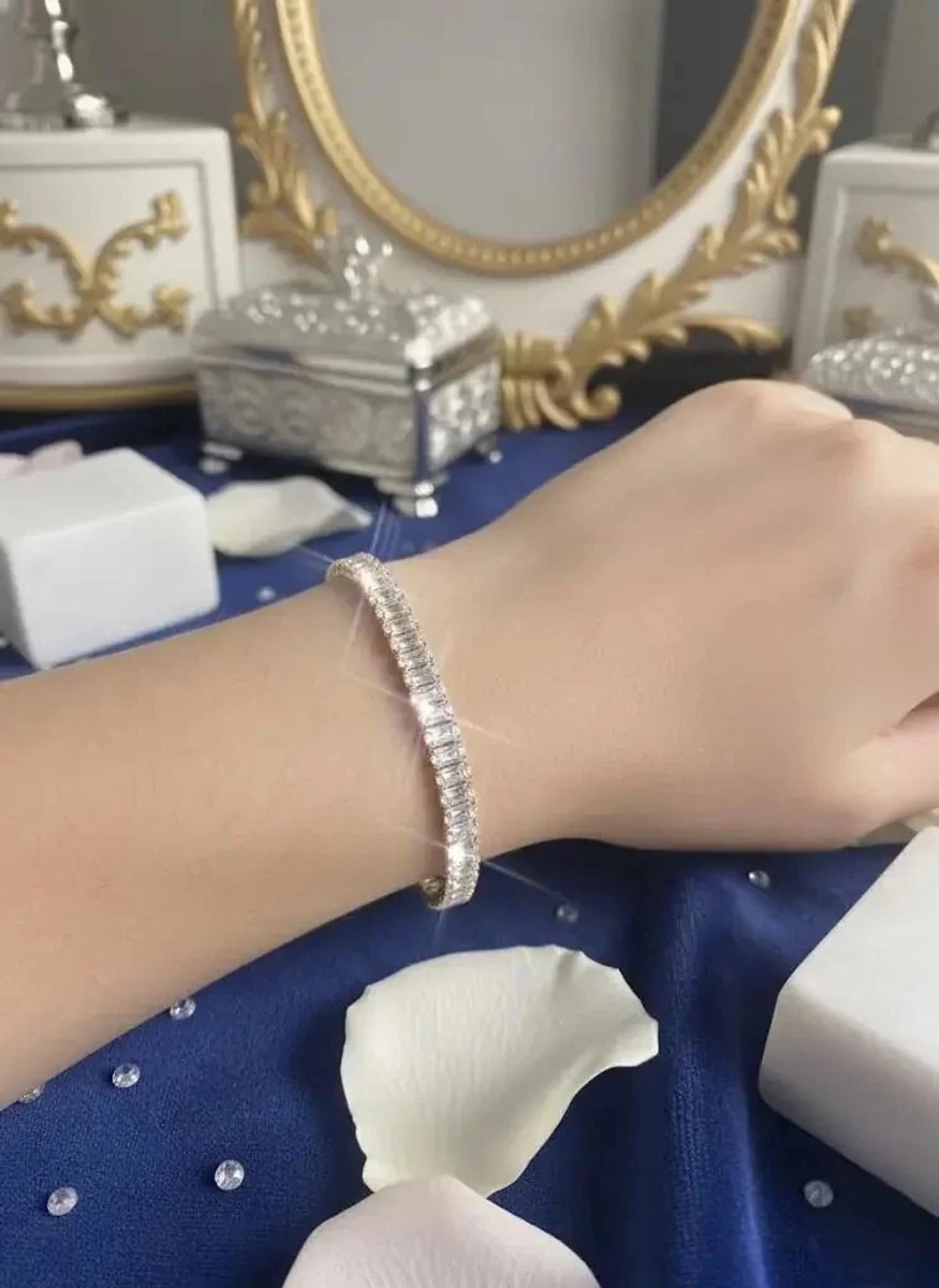 Dorvina 316L Staal Goudkleurig Sieraad Zirkonia - Dames Armband