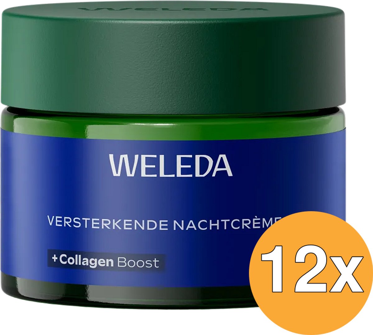 12x WELEDA Blauwe Gentiaan & Edelweiss versterkende nachtcreme (40 ml)