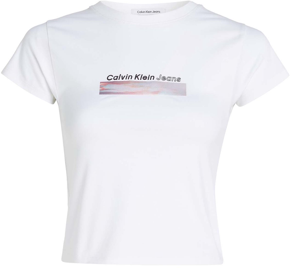 T-Shirt Ck Jeans Diffused Box Fitted - Fashion Wear - Vrouwen
