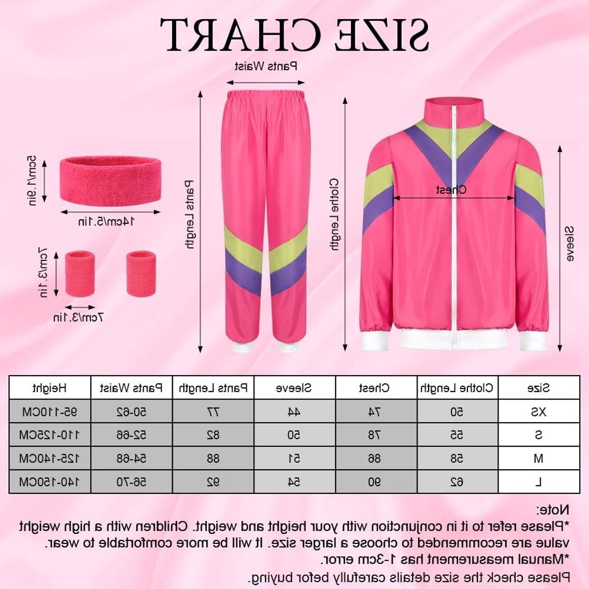 80s en 90s kinder kostuum voor disco, Halloween en verkleedpartijen - Retro fancy dress outfit