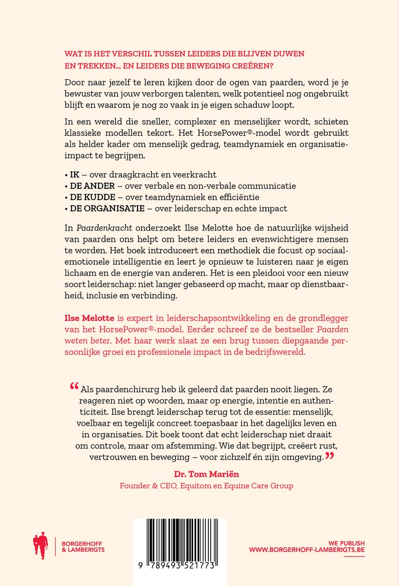 Paardenkracht - back cover