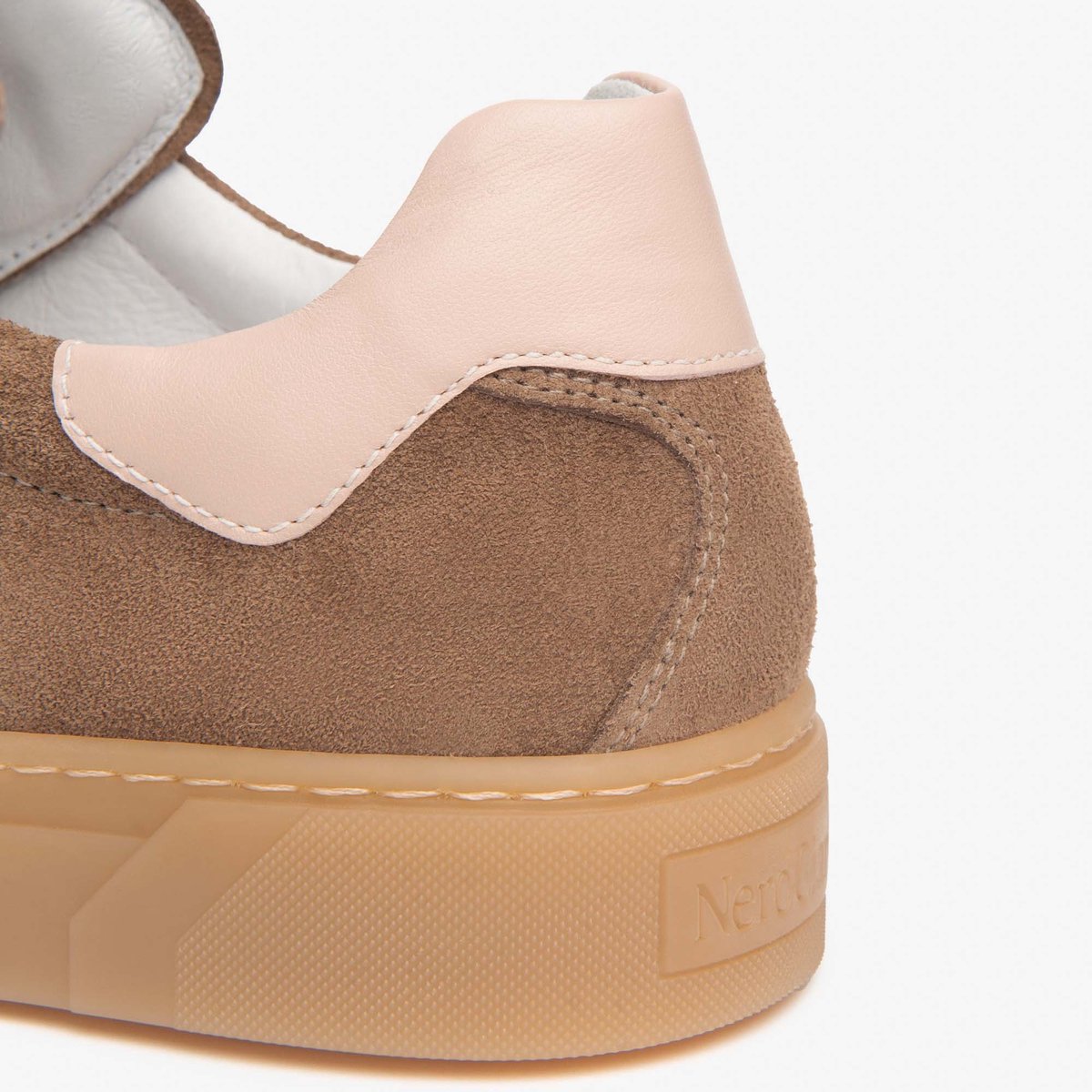 Sneaker Nerogiardini Velour Nappa Pandora Rosa Tr Malaga 1074 Para - Fashion Wear - Vrouwen