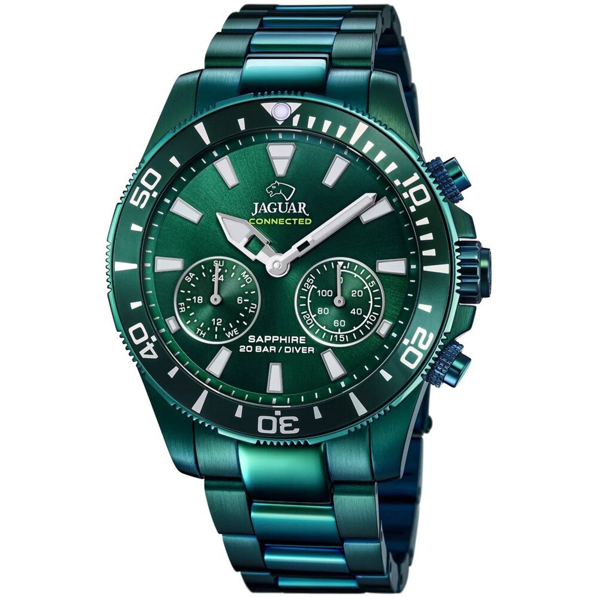 Jaguar - J990-A - Polshorloge - Hybride - Heren - Connected