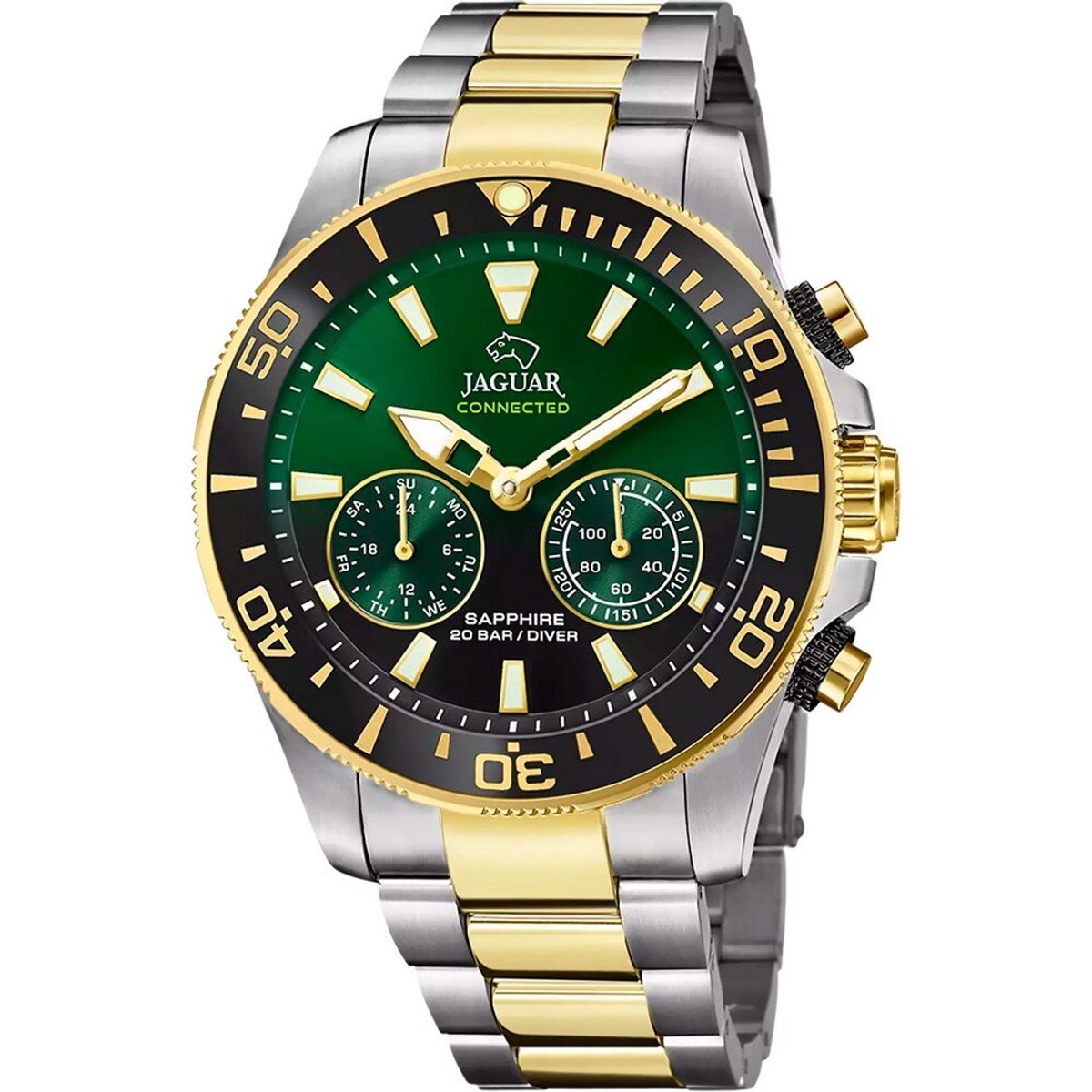 Jaguar - J889-E - Polshorloge - Hybride - Heren - Connected