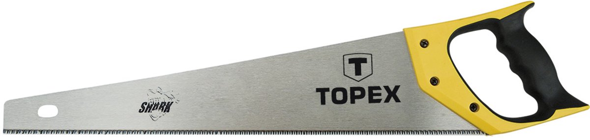 Topex Shark - Handzaag - 450mm - 11 TPI - Ergonomische Handgreep