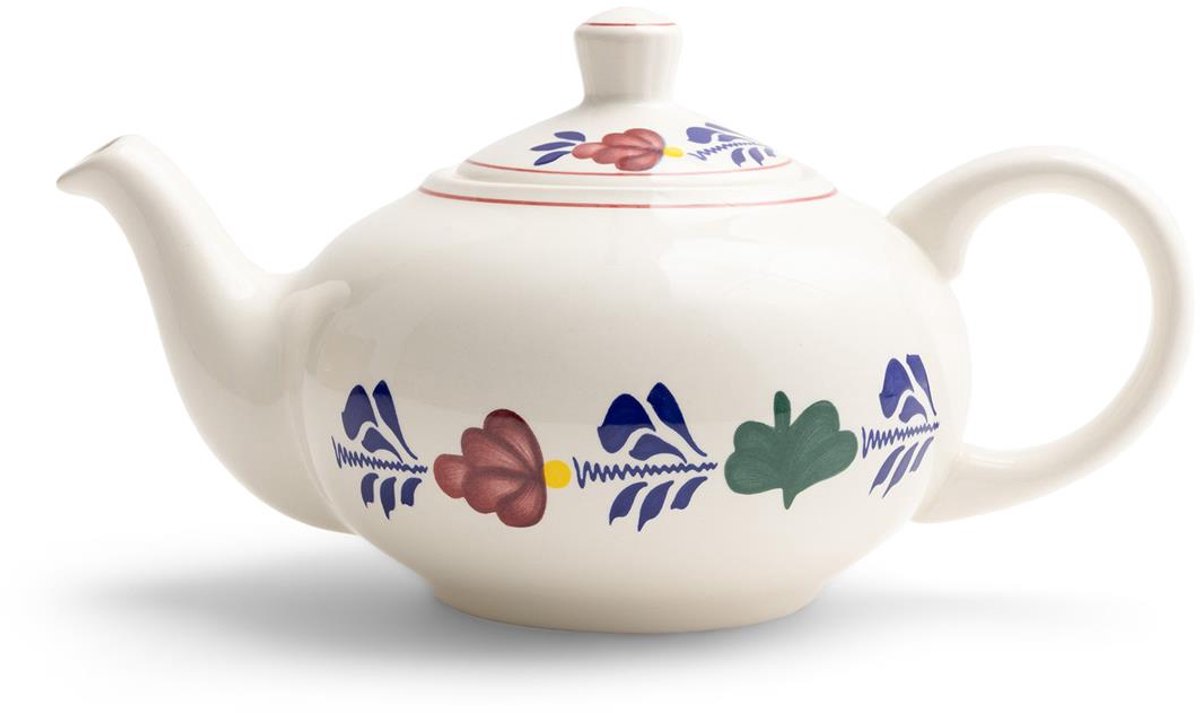 Boerenbont Theepot Zeeland - 1.2 liter - Aardewerk