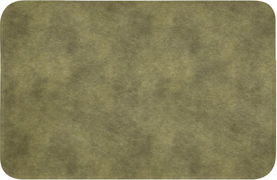 Badmat 60x40 cm - Antislip - Textuur - Abstract - Groen - Badmatten voor badkamer - Badkamermat - Douchemat - Badkamer mat