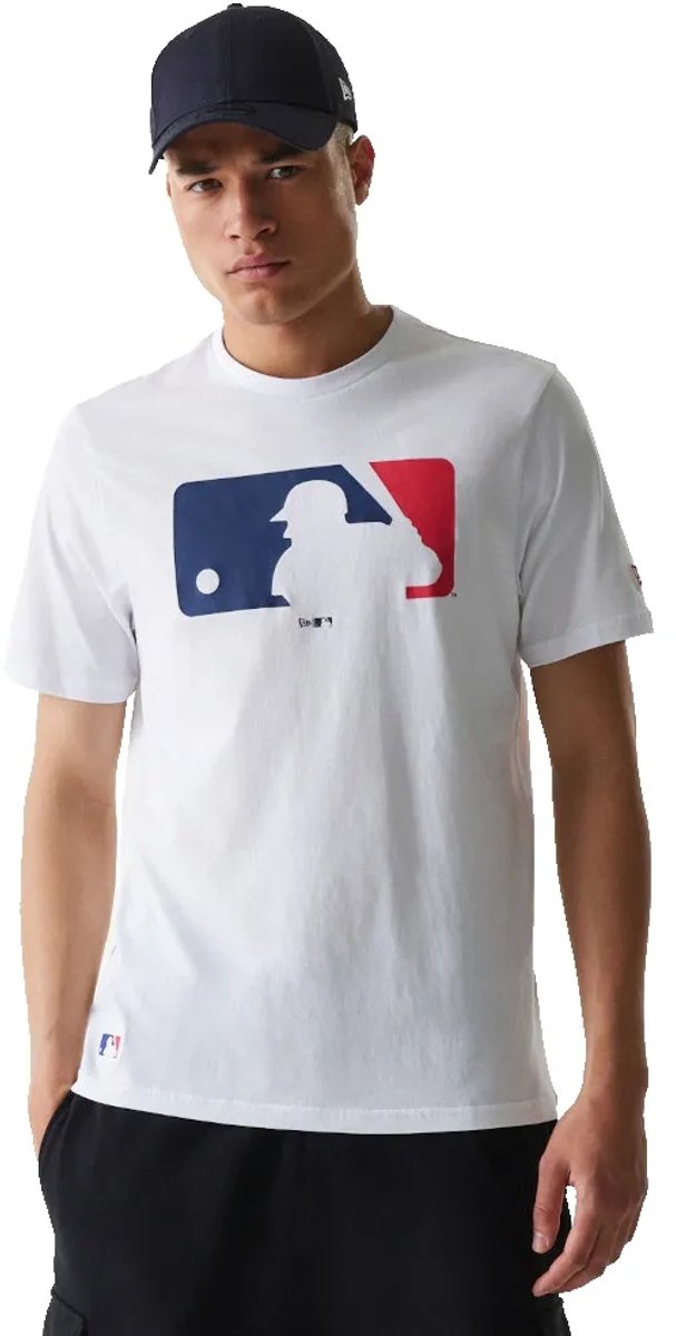 New Era Mlb Regular Mlblog T-shirt Met Korte Mouwen S Man Wit