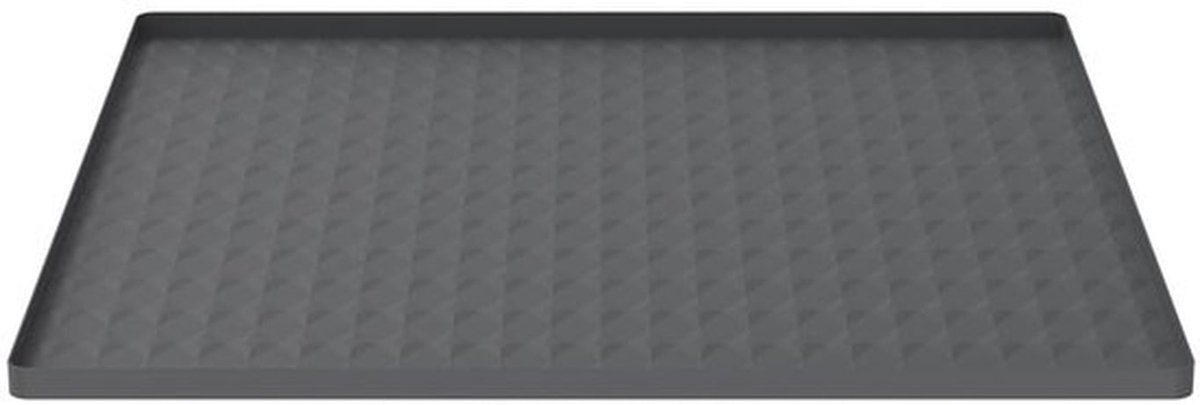 Siliconen koelkastmat 23,6x23,6 inch waterdichte stofdichte opbergmat voor droger wasmachine koelkast vloerbeschermer antislipmat voor huishoudelijke apparaten