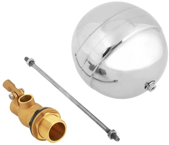 Shopcentral - DN20 Float Valve - Water Sensor - Hoogwaardige kwaliteit - Zilver - Float Valve - Betrouwbaar en duurzaam waterbeheer - Geschikt voor ver... van Merkloos — afbeelding 5