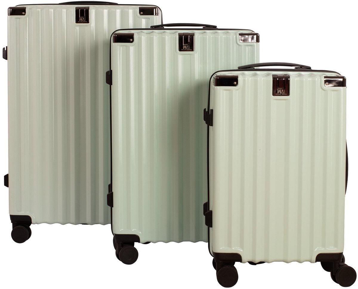 William Martin Navigator 3-delige bagageset Verde Sft ÚNICA