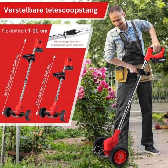 Thuys - Voegenborstel Badkamer - Voegenreiniger - Schrobborstels - Rood en Zwart van Merkloos	 — afbeelding 4