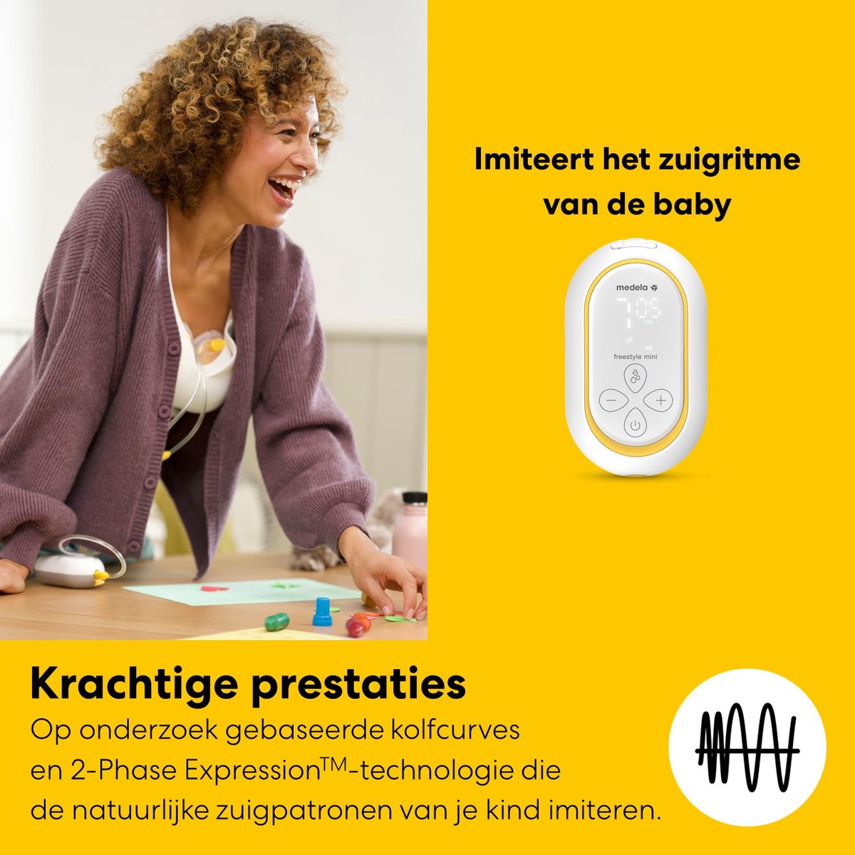 Medela Freestyle Mini Hands-Free - Draagbare borstkolf thumbnail 6