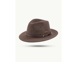 Scippis hoed – Lincoln – Elegante vilthoed met smalle rand – Ideaal voor stad en natuur
