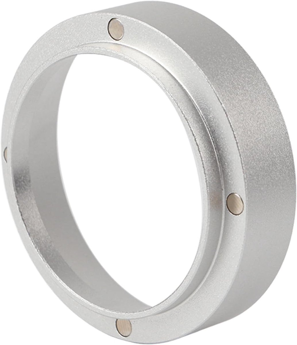 Coffee Dispensing Ring Aluminum Coffee Machine Accessories Espresso Funnel Replacement (51mm)