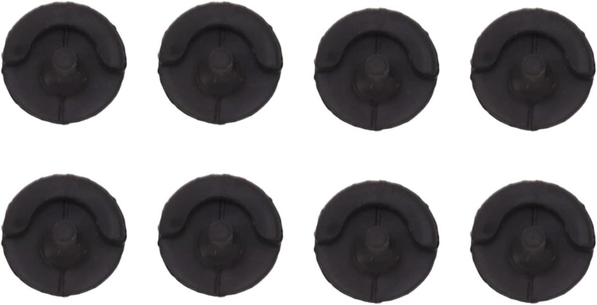 Silicone Fryer Feet Beschermende Hoesjes Airfryer Onderdelen Hittebestendig en Krasbestendig 8 Stuks