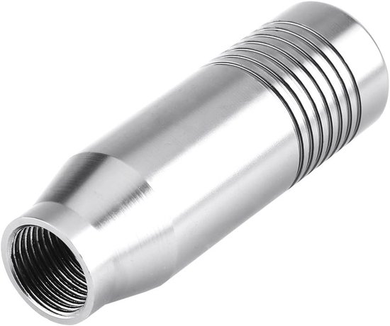 Versnellingspook Auto - Handzwengel Knop - Handmatige Transmissie - Universele Montage - 85mm Hoog - Zilver — afbeelding 5