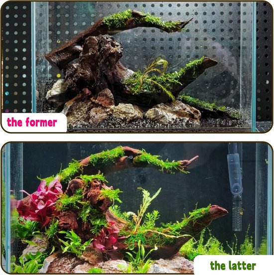 Balacoo Aquarium Steen Hideaway Ornament Realistische Hideout Verbergen Grot Onderdak Betta Log Aquarium Decoratie Voor Garnalen Goudvis Kweekhuis