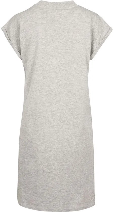 Chemise Femme Super Oversize 'Turtle Shoulder Dress' Gris Chiné - S